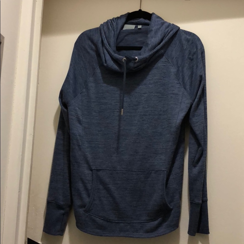 Athleta pullover hoodie blue